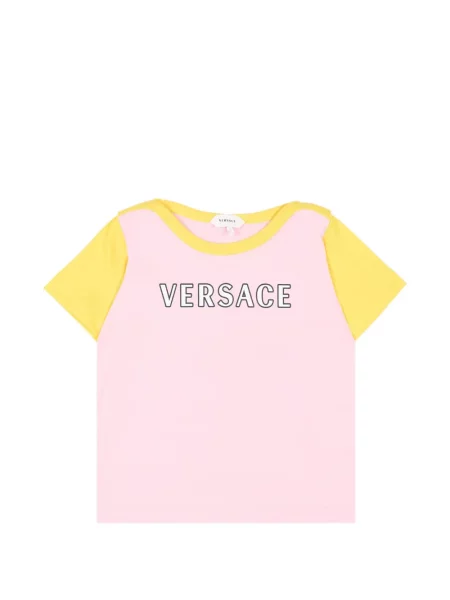 Koszulka dziecięca Versace różowa