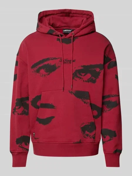 Bluza z kapturem i kieszenią kangurką model ‘SURVEILLANCE’ The Hundreds