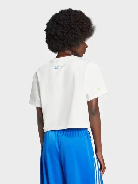 Футболка adidas x KSENIASCHNAIDER Originals Labels білий