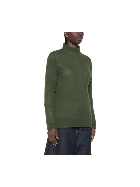 Sweter z golfem Be You zielony