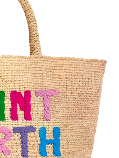 Geantă shopper Mc2 Saint Barth cu broderie
