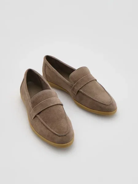 Лоферы Reserved бежевые