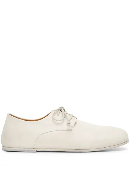 Pantofi Marsell din piele alb