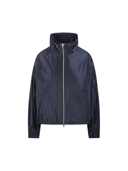 Tafta kurtka Herno niebieska