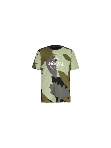 Maloja Dürrnstein M Mężczyźni Koszulki Maloja Zielony Size: M czarna