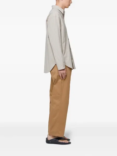 Prugasta košulja Off Duty smeđa