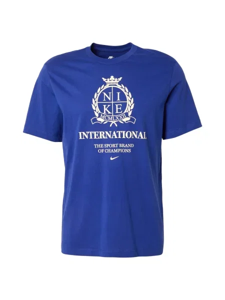 Nike Sportswear Tricou albastru cobalt alb