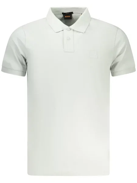 Polo Boss z krótkim rękawem zielone