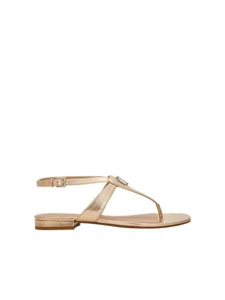 Sandały Lauren Ralph Lauren żółte