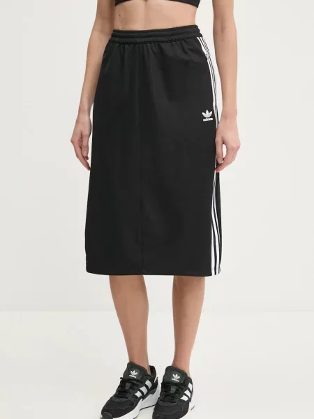 Adidas Originals spódnica Adicolor Classic 3S Skirt midi ołówkowa czarny