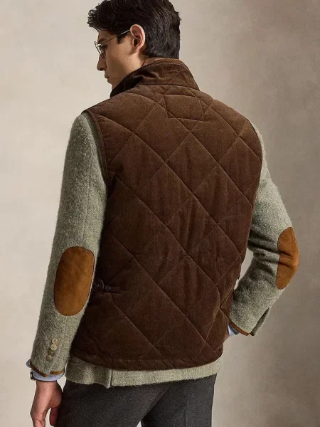 Polo Ralph Lauren Vestă ciocolatiu maro
