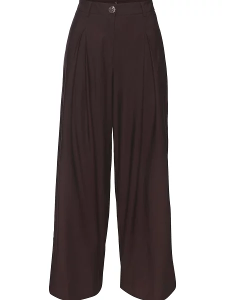 FRENCH CONNECTION Pantaloni cutați închis maro