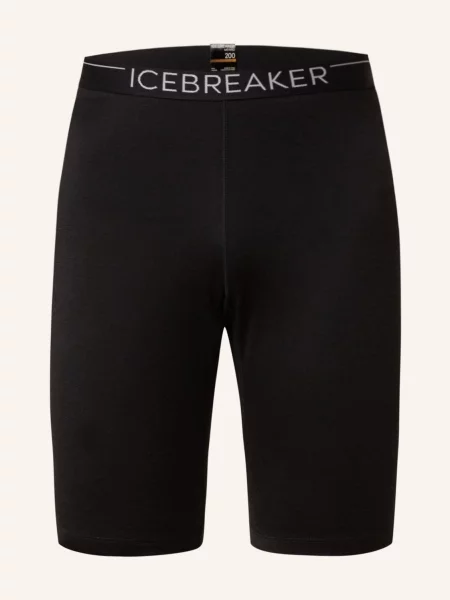 Icebreaker Funkční Šortky Oasis Z Merino Vlny černá