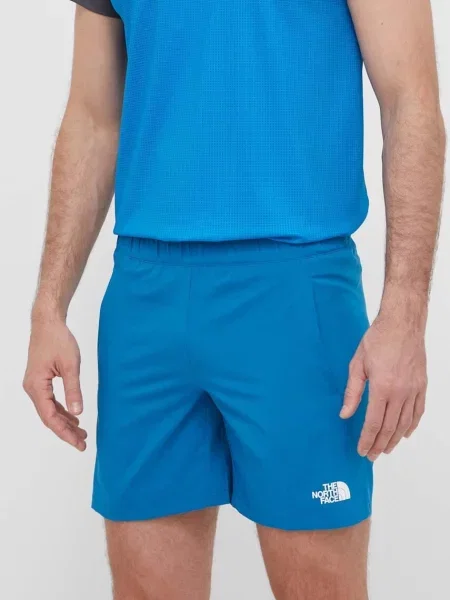 Sportovní šortky The North Face Mountain Athletics modré