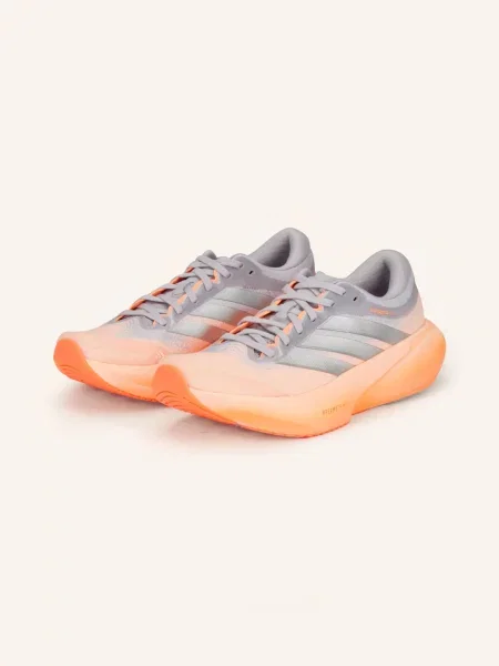 Běžecké běžecké boty Adidas šedé