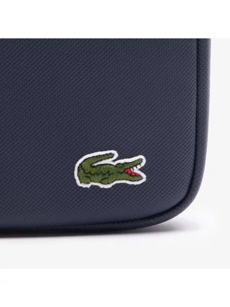 Сумка через плечо Lacoste синяя