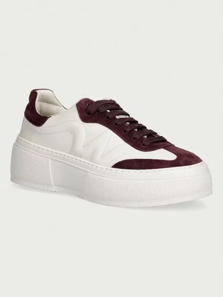 Weekend Max Mara sneakers pentru femei din piele bej