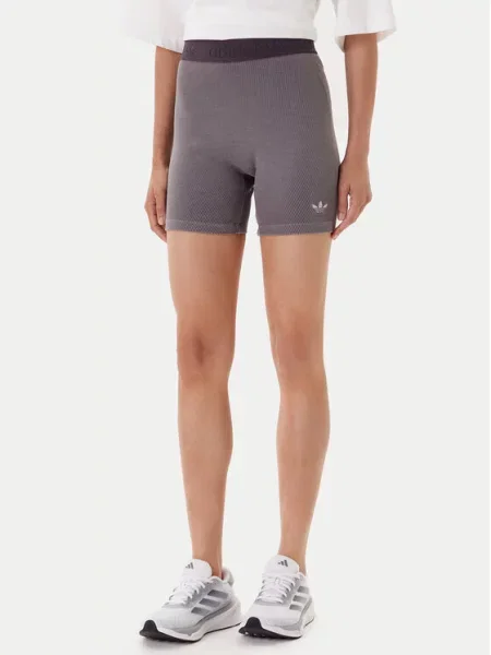 Adidas Biciklističke hlače Essentials Rib siva