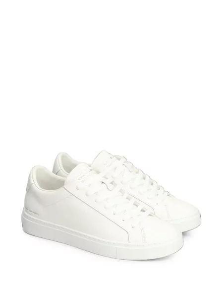 Sneakers Crime London με κορδόνια με δαντέλα λευκό