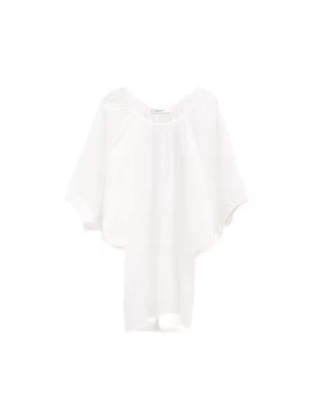 Sukienka koszulowa Gimaguas garniturowa biała