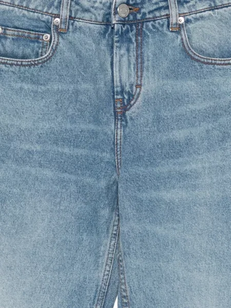 Pantaloni Ami Paris evazate albastru