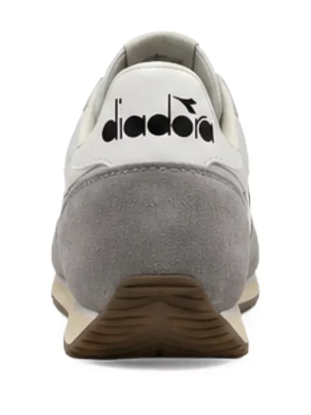 Sneakerși Diadora din piele de căprioară gri