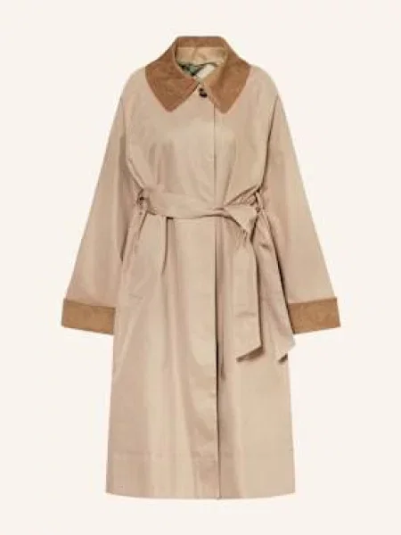 Barbour Płaszcz Reagan beige beżowy