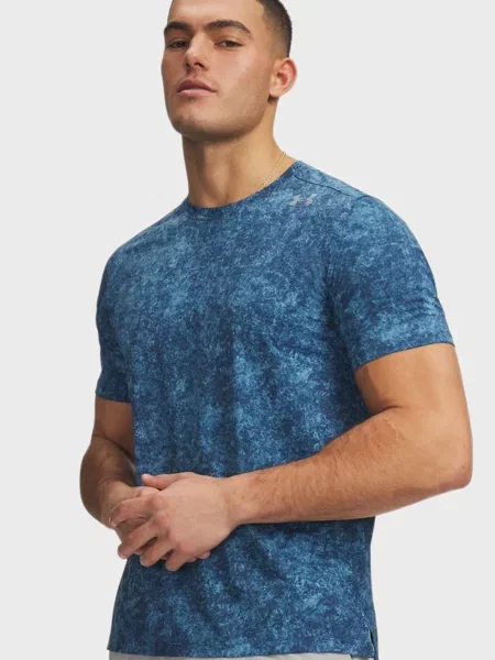 Футболка Under Armour з принтом синя