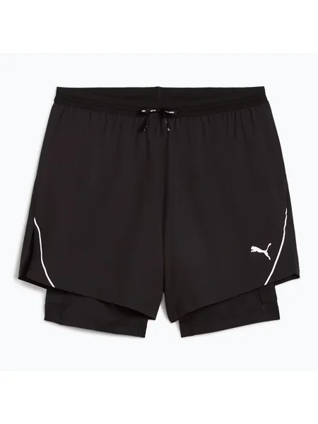 Férfi Puma Run Ultrawave 5" futó rövidnadrág puma fekete. Méret: XL fekete