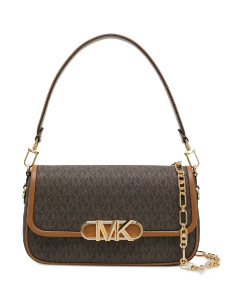 Blugi evazați Michael Michael Kors de lână maro