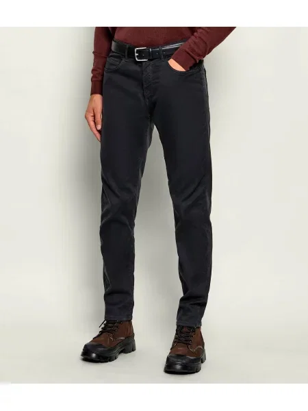 Karl Lagerfeld Blugi Jim | Tapered fit | mid waist negru