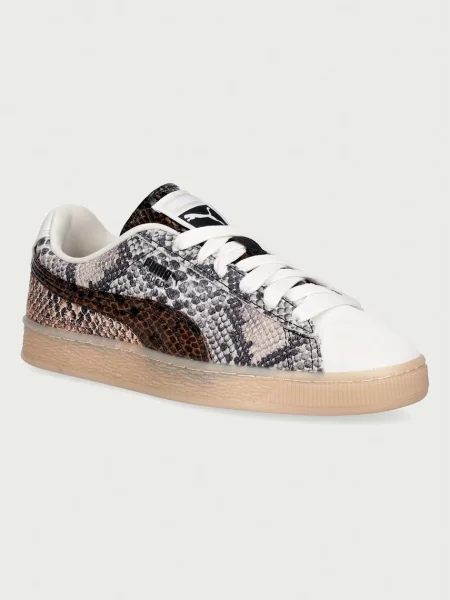 Puma Suede Snake sneakers pentru femei din piele bej