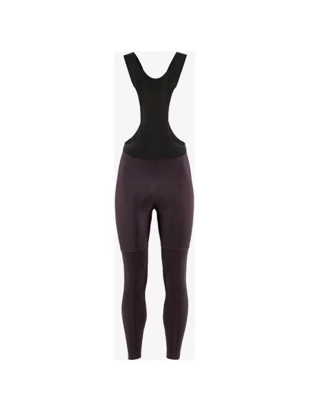 Długie spodenki rowerowe Etxeondo Koma Thermo bakłażanowy XS