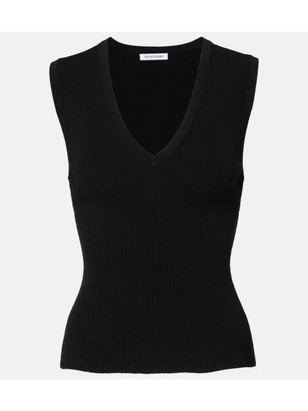 Top Veronica Beard tricotate negru