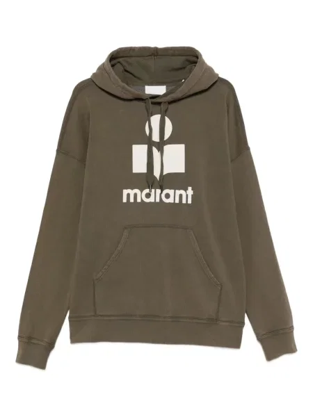 Mikina s kapucňou Valentino Garavani Eyewear hnedá