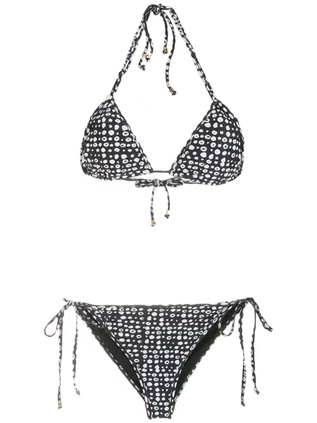 Bikini Amir Slama cu buline cu imagine negru