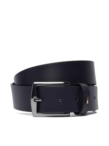 Pasek Tommy Hilfiger granatowy