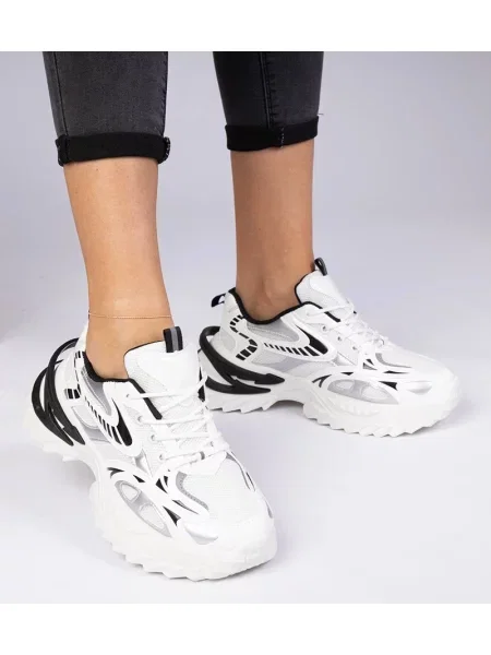 Sneakerși D/ceo chunky alb