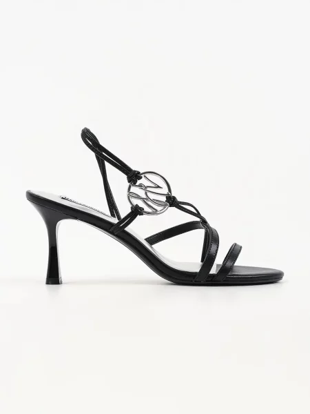 Pantofi cu toc Karl Lagerfeld din piele negru