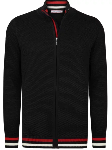 Felix Hardy Geacă tricotată negru