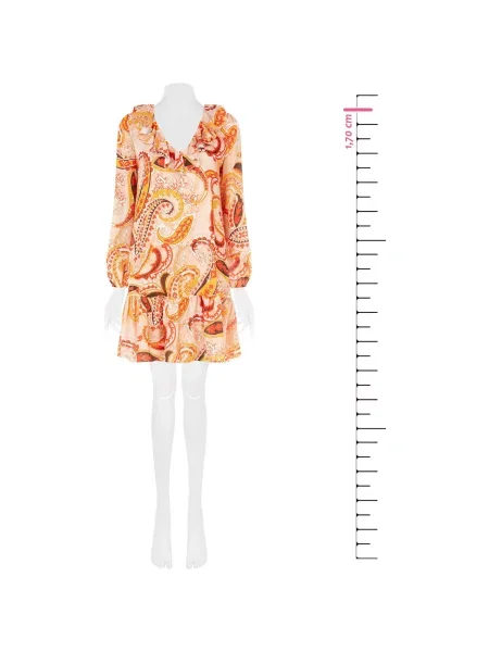 Rochie Rinascimento portocaliu
