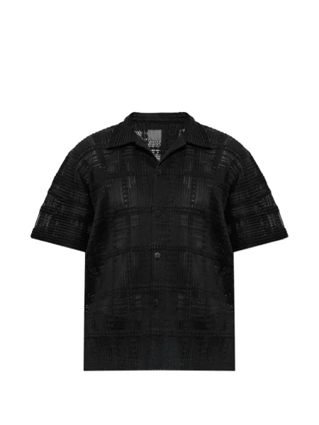 Scurt cămașă Homme Plisse Issey Miyake negru