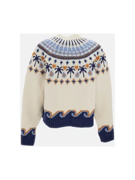 Sweter Alanui wełniany biały