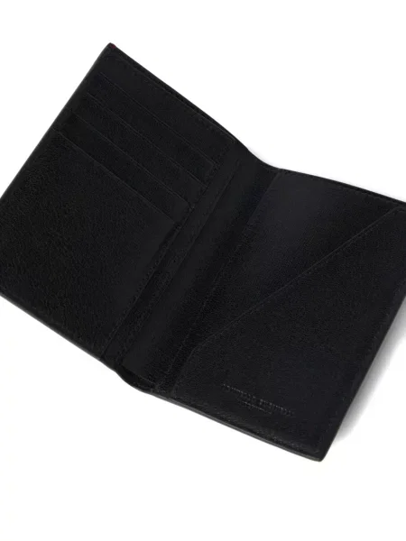 Portofel Brunello Cucinelli din piele negru