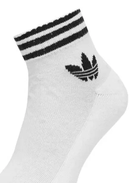 ADIDAS ORIGINALS Ponožky Ankle 3 Pairs čierna biela