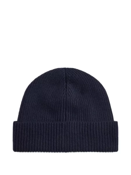 Fleece polo Polo Ralph Lauren με κέντημα με λαιμόκοψη v κόκκινο