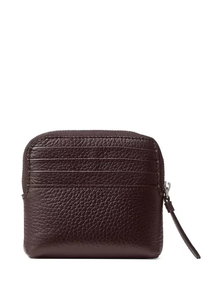 Portofel Jimmy Choo din piele roșu