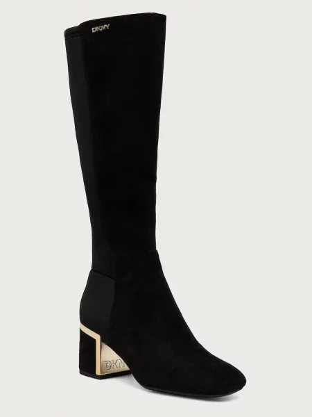 DKNY μπότες block heel Γυναικεία Kalevi μαύρο