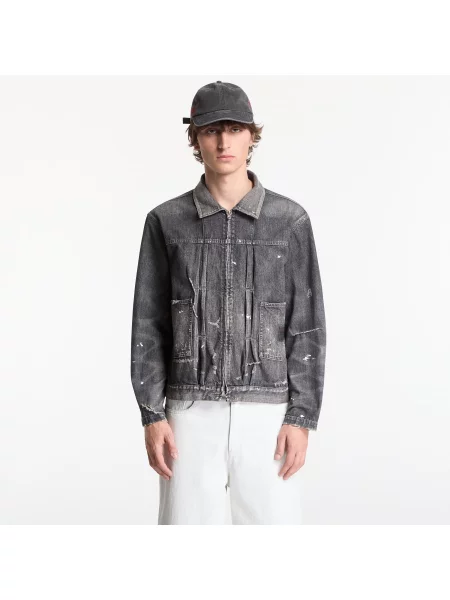 Jachetă NEIGHBORHOOD Savage Lw Denim Zip Jacket Black L negru