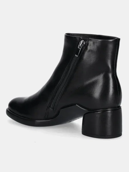 Kožené kotníkové boty Ecco Sculpted 35 Clean Boot na černá